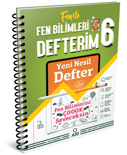 Arı - 6. Sınıf Fenito Fen Bilimleri Defterim ( E 2023 )