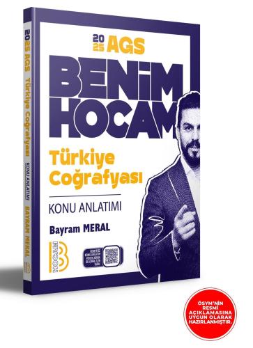 Benim Hocam - 2025 - AGS Türkiye Coğrafyası Konu Anlatımlı