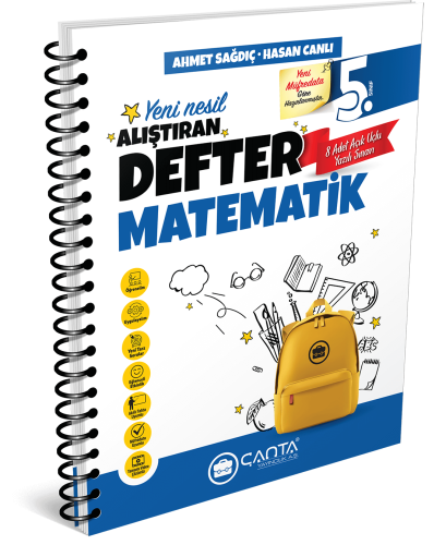 Çanta - 5.Sınıf Defter Alıştıran Matematik