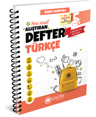 Çanta - 5.Sınıf Defter Alıştıran Türkçe