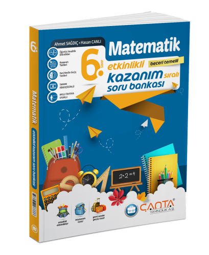 Çanta - 6.Sınıf Matematik Etkinlikli Soru Bankası