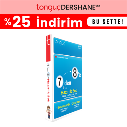 Tonguç - 7'den 8'e Hazırlık Seti