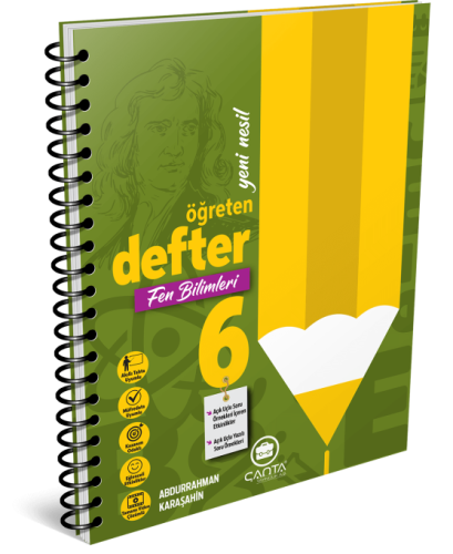 Çanta - 6.Sınıf Defter Öğreten Fen Bilimleri