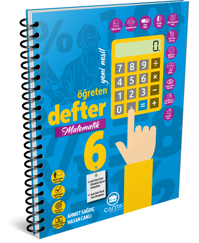 Çanta - 6.Sınıf Defter Öğreten Matematik