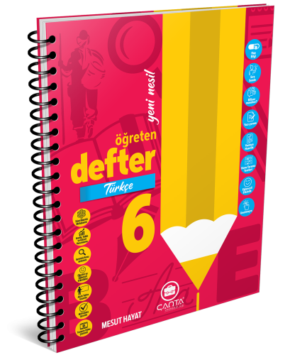 Çanta - 6.Sınıf Defter Öğreten Türkçe (E2023)