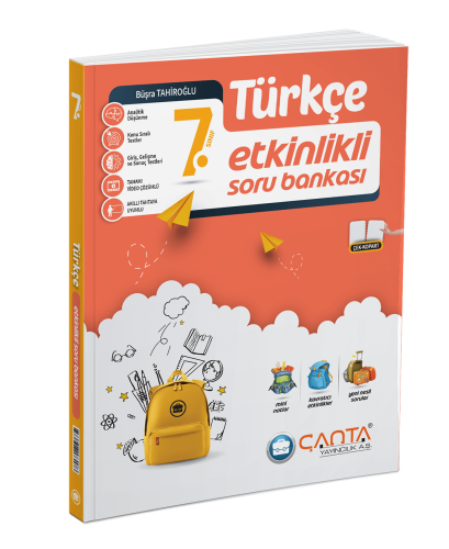 Çanta- 7.Sınıf Etkinlikli Kazanım Türkçe Soru Bankası