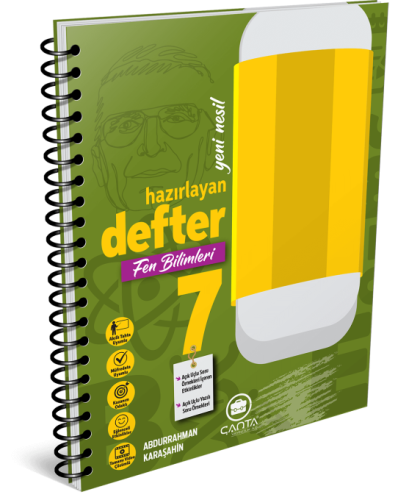 Çanta - 7.Sınıf Defter Hazırlayan Fen Bilimleri