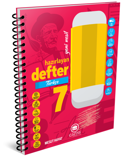 Çanta - 7.Sınıf. Defter Hazırlayan Türkçe (E2023)