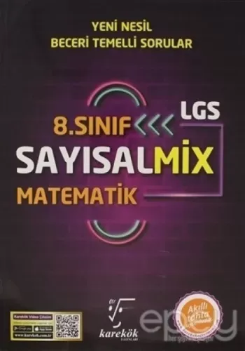 8.Sınıf LGS SayısalMix Matematik ve Fen Bilimleri