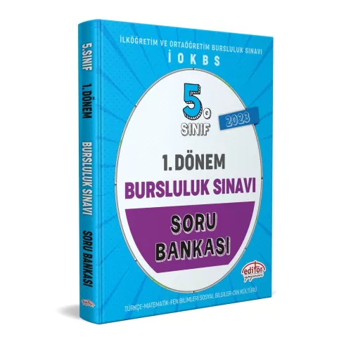 Editör -5.Sınıf 1.Dönem Bursluluk Sınavı Soru Bankası