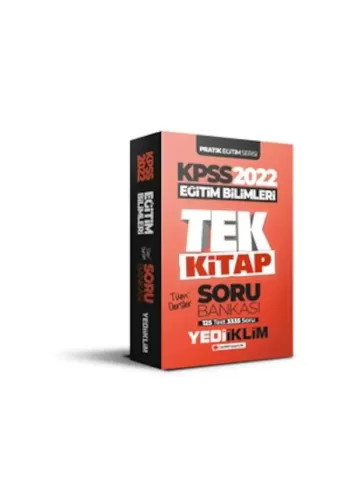 2022 Kpss Eğitim Tek Kitap