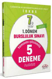 Editör - 7. Sınıf 1.Dönem Bursluluk Çözümlü 5 Deneme