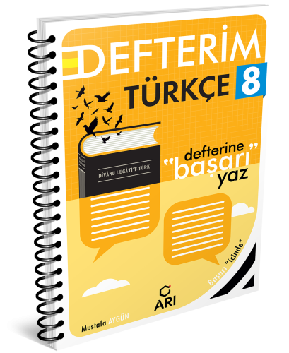 Arı Yayıncılık Türkçe Defterim 8. Sınıf